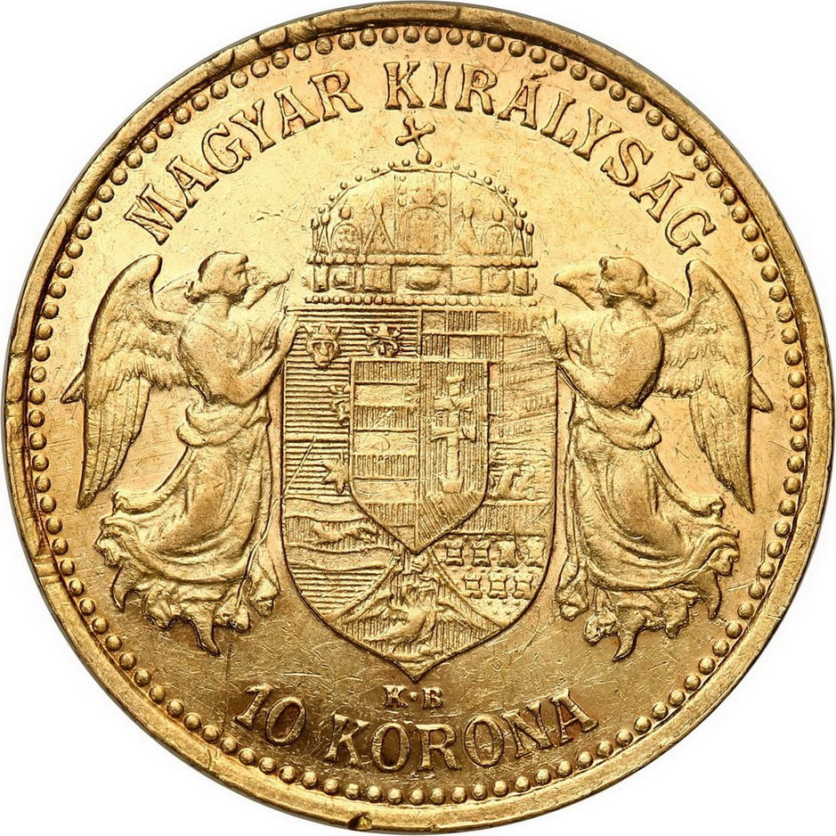 Węgry. Franciszek Józef 10 koron 1904